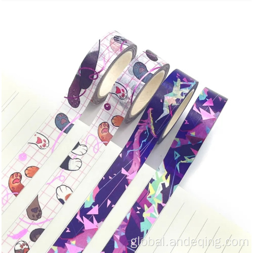 Washi Tape Custom craft Fashion decorative foil Washi tape Manufactory